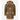 IVAR DUFFLE-COAT EN MOUTON HOMME Dirty Brown MANTEAU À CAPUCHE EN FOURRURE SHEARLING