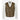 The Executive Leather Vest Men's Classic Lambskin Leather Waistcoat