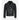 ASTER BIKER-LAMMELLJACKE HERREN-MOTORRAD-SHEARLING-PELZJACKE Schwarz