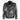 Brando Vintage Jacket Klassische gewachste Lederjacke im Distressed-Stil 