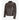 RAYLAND PADDED JACKET Men's Brown Puffer Leather Jacket
