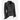 Calemini Kurz geschnittene Damen-Lederjacke mit Flare-Mantel Abnehmbare Flare-Jacke mit Reißverschluss
