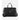 Sac à bandoulière en cuir Noir Bureau Voyage Messenger Laptop Briefcase Bag