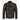 ROAR LEOPARD PRINT LEATHER JACKET Men's Brown Leather Jacket