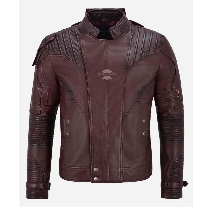 Guardians Of Galaxy 2 Star Wars Leather Jacket Chris Pratt Lambskin Jacket 4095