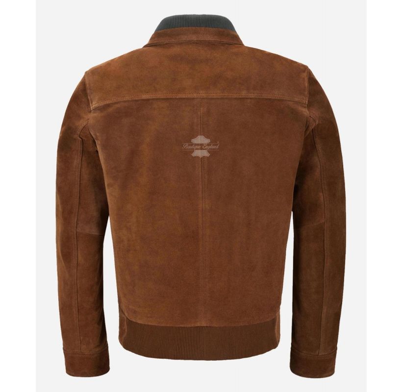 BEN Men s Modern Blouson Bomber Jacket Suede Bomber Jacket Boutique ben-men-s-modern-blouson-bomber-jacket-suede-bomber-jacket-boutique