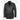 TROPIC SAFARI Veste en Cuir Veste Blazer Classique à Col Revers Noir