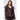 LADIES FITTED SHEEPSKIN JACKET BROWN CLASSIC B3 SHARLING FUR COLLARED JACKET
