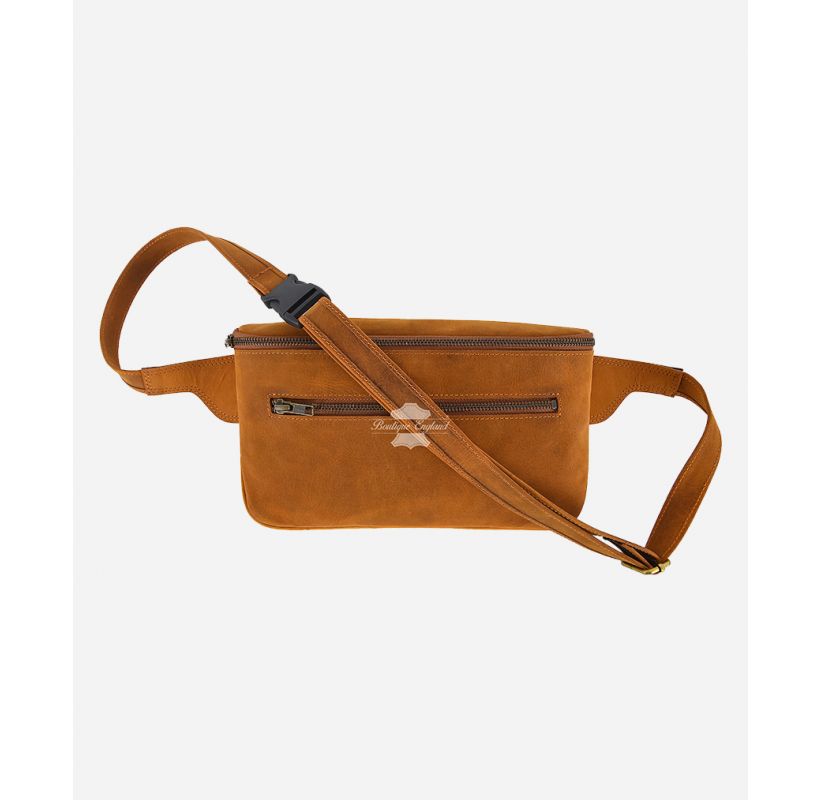 Unisex Leather Bum Bag Crossbody Bag Tan Hip Waist Bum Bag Boutique unisex-leather-bum-bag-crossbody-bag-tan-hip-waist-bum-bag-boutique