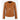 DUA LIPA Collarless Leather Jacket Tan Fitted Round Neck Ladies Jacket