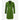 ELEGANT Women's Trench Coat Classic Suede Leather 3/4 Coat Lime Green