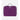 Trousse de toilette en cuir violet trousse de maquillage pliable sac cosmétique organisateur de voyage