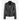 CHIC Ladies Biker Leather Jacket Lapel Collar Black Leather Jacket