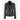 LUXE Schwarze Lederjacke Damen Biker Fashion Freizeitjacke